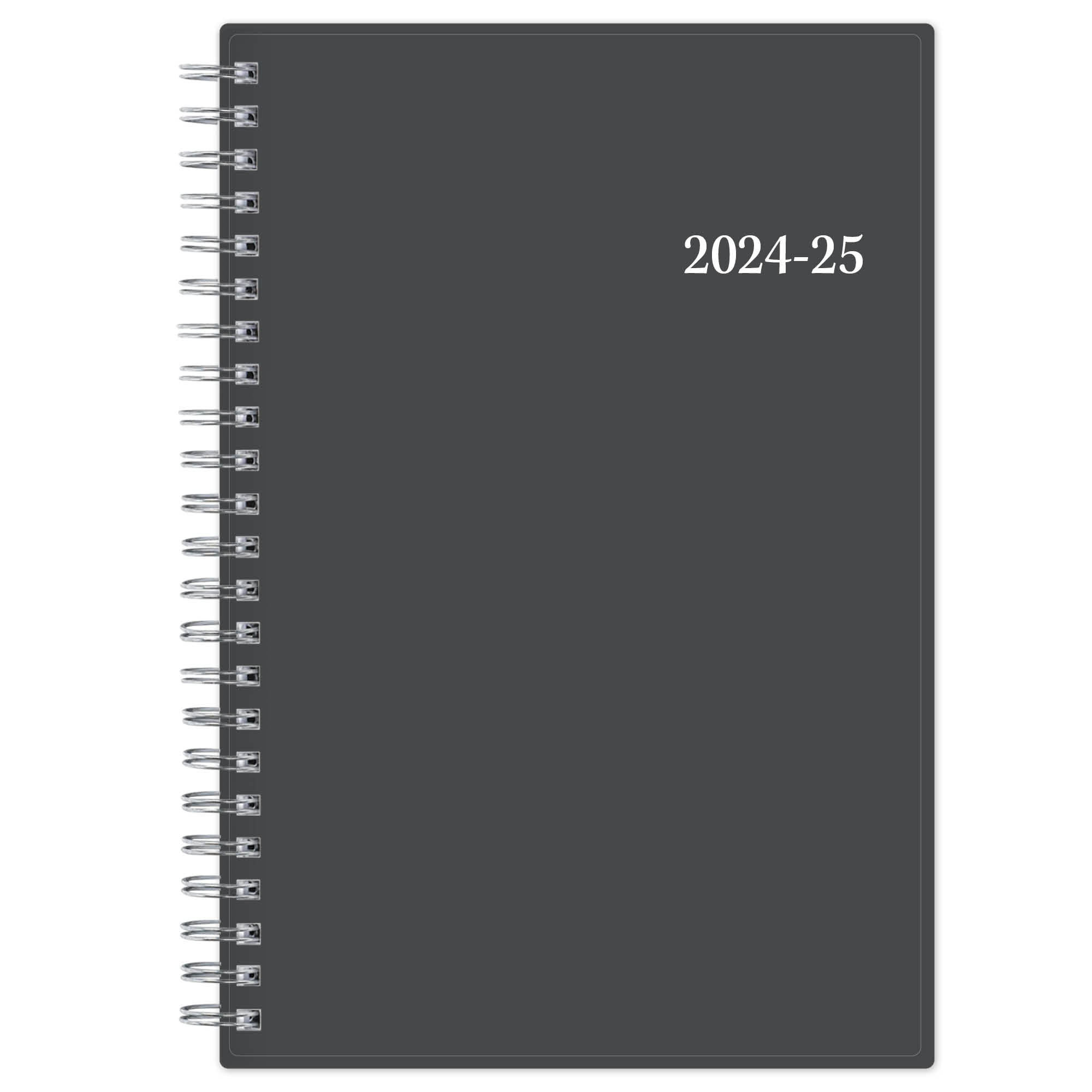 2024-2025 Blue Sky Planning Weekly/Monthly Calendar, 5&amp;quot; X 8&amp;quot;, Collegiate Gray, July To June - Blue Sky Weekly/Monthly Planning Calendar July 2024 - June 2025