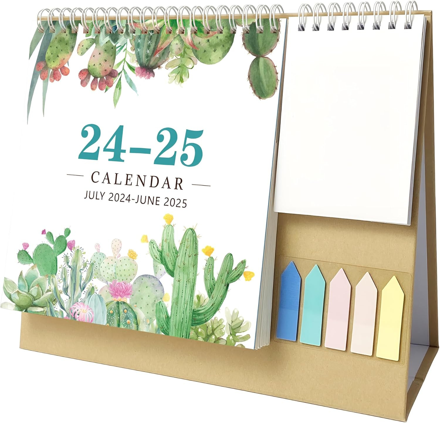 2024-2025 Desk Calendar,Multifunctional Standing Martinique | Ubuy - Desk Calendar July 2024 - June 2025