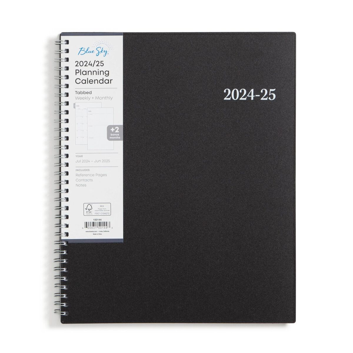 Blue Sky 2024-2025 Academic Year Weekly And Monthly Planner, July - Blue Sky Planning Calendar July 2024 - June 2025