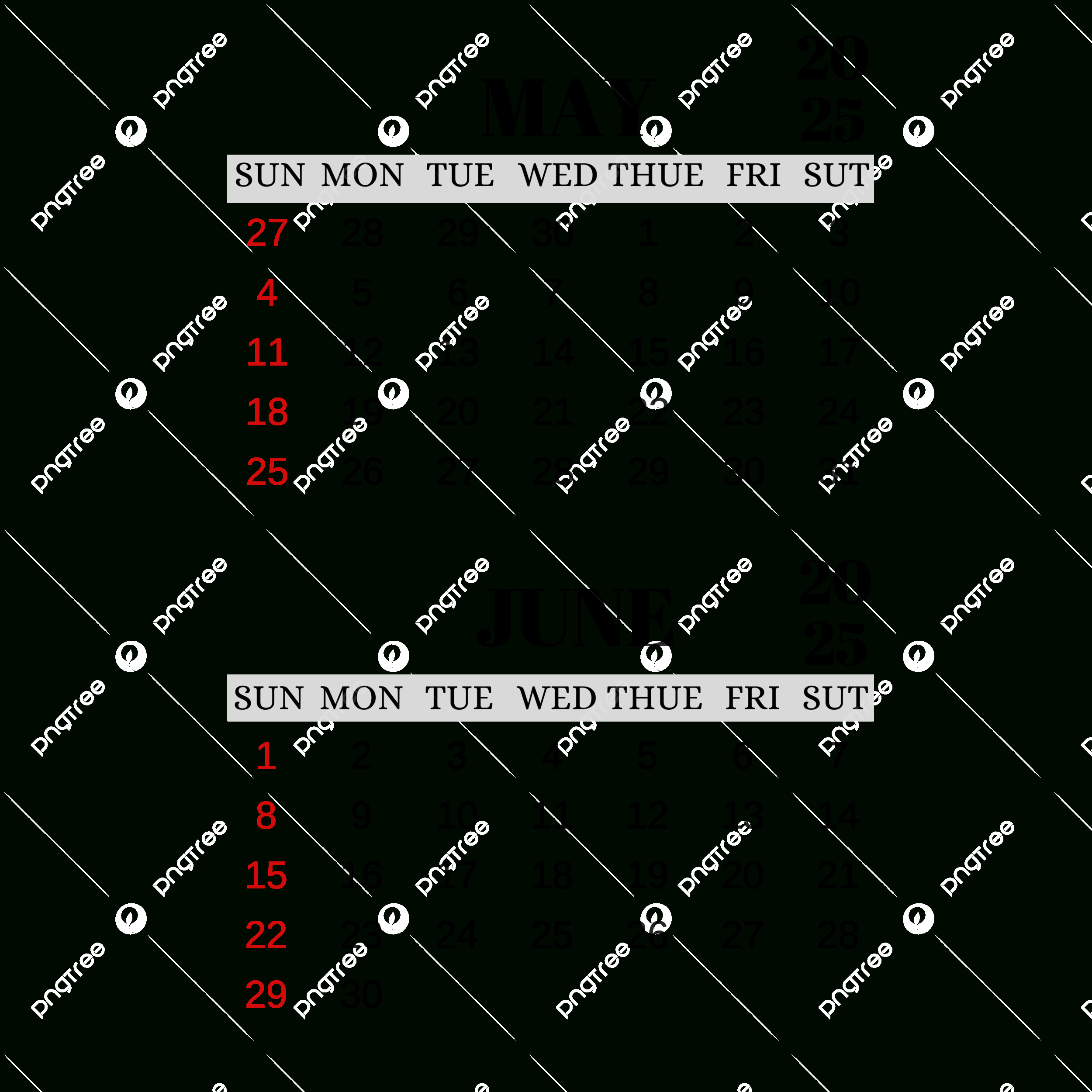 Calendar 2025 Transparent Template May June, May Calendar 2025 - May And June 2025 Calendar
