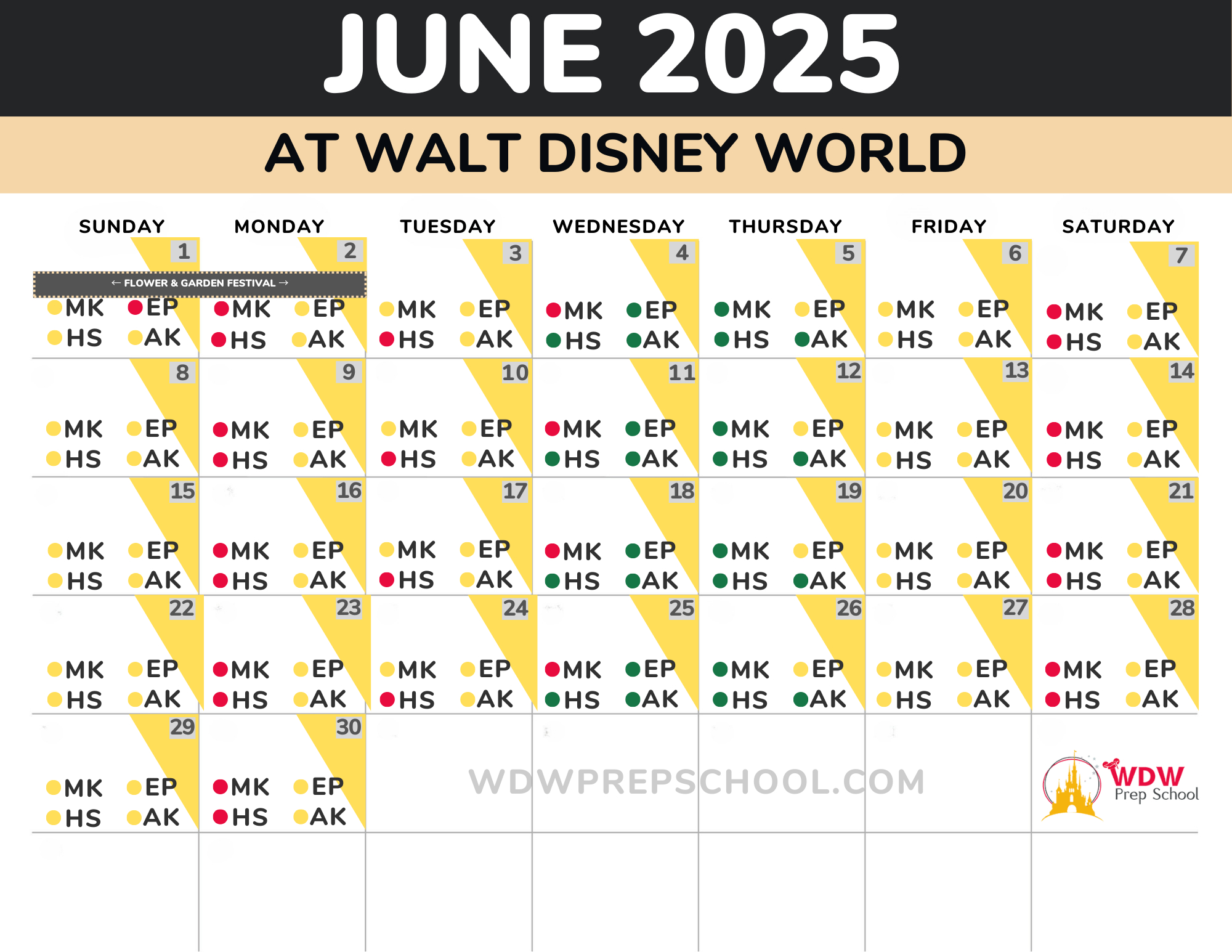 Disney World In June 2025: Crowds &amp;amp; Planning Info - June Disney World Crowd Calendar 2025