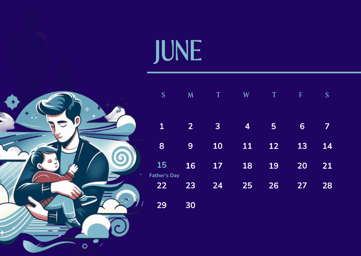 Free Father&amp;#039;S Day June 2025 Calendar Template To Edit Online - June 2025 Calendar Father Day