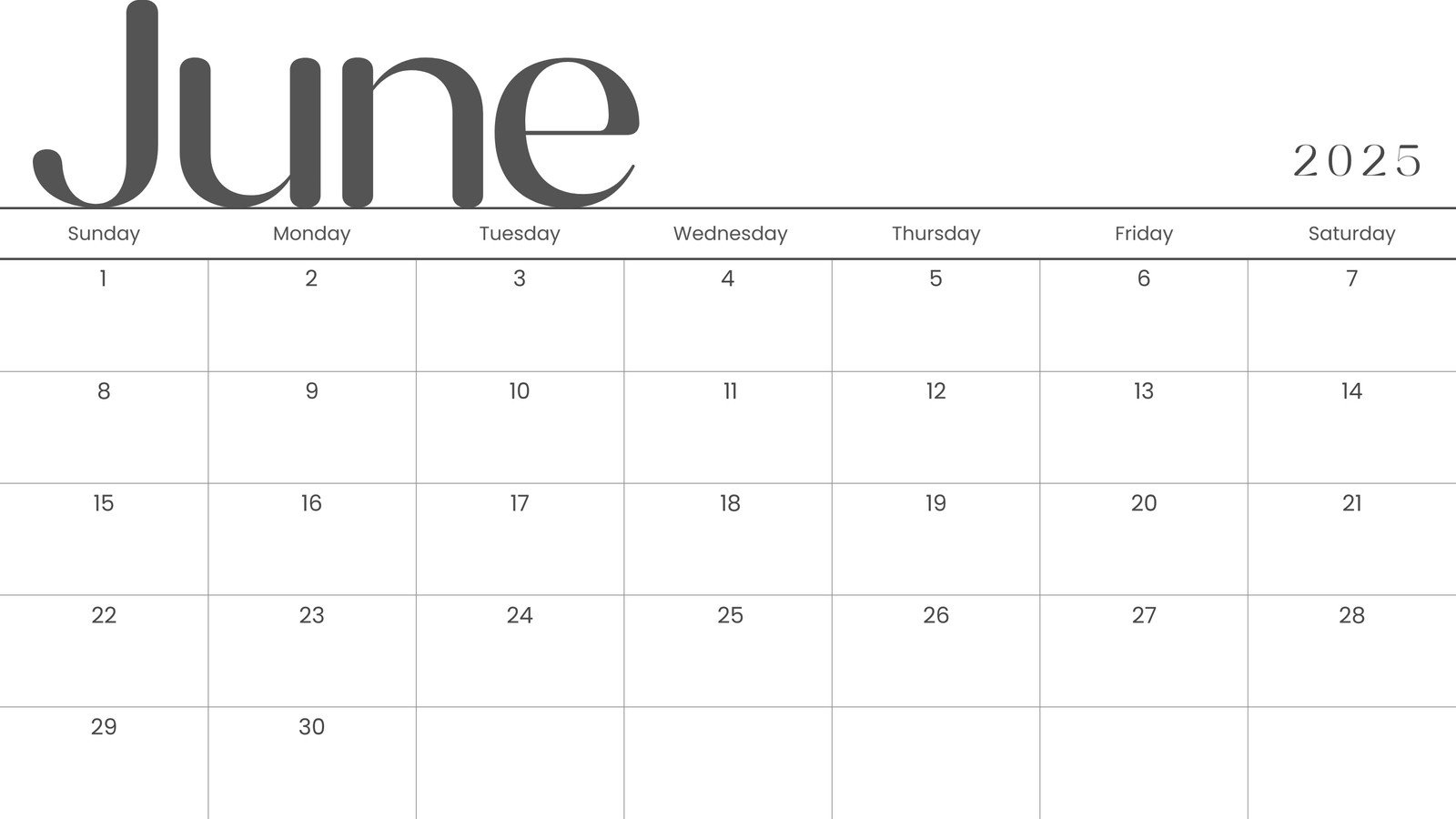 Free Printable, Custom June 2025 Calendar Templates | Canva - June Dry Erase Calendar Ideas 2025