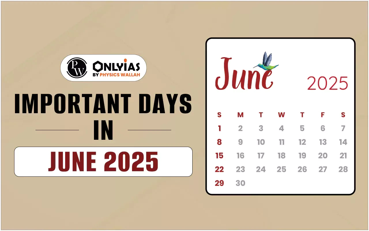 Important Days In June 2025, List Of National &amp;amp; International Days - National Days in June 2025 Calendar