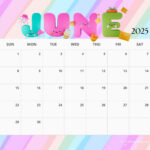 June 2025 Calendar Printables | Entheosweb – Cute June Calendar 2025