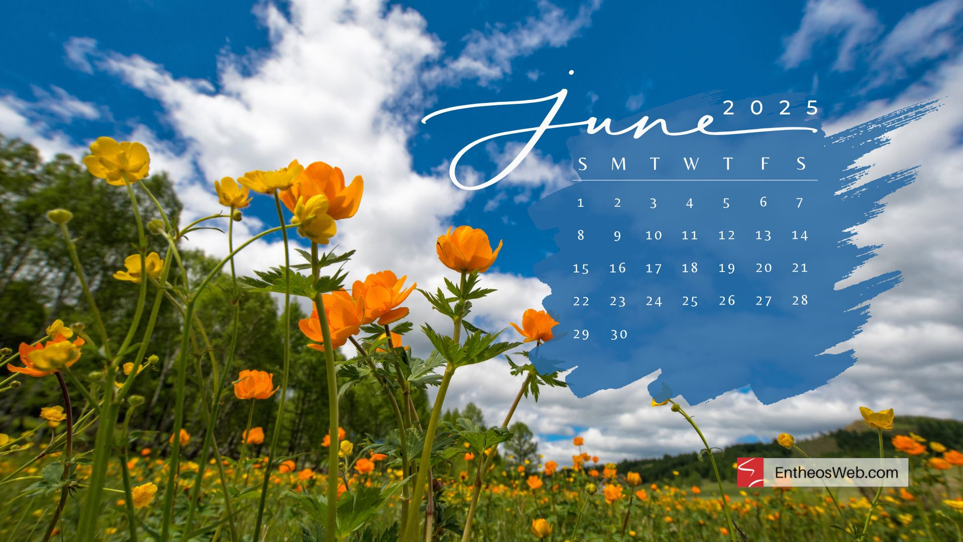 June 2025 Desktop Wallpaper Calendars | Entheosweb - June 2025 Calendar Wallpaper Desktop