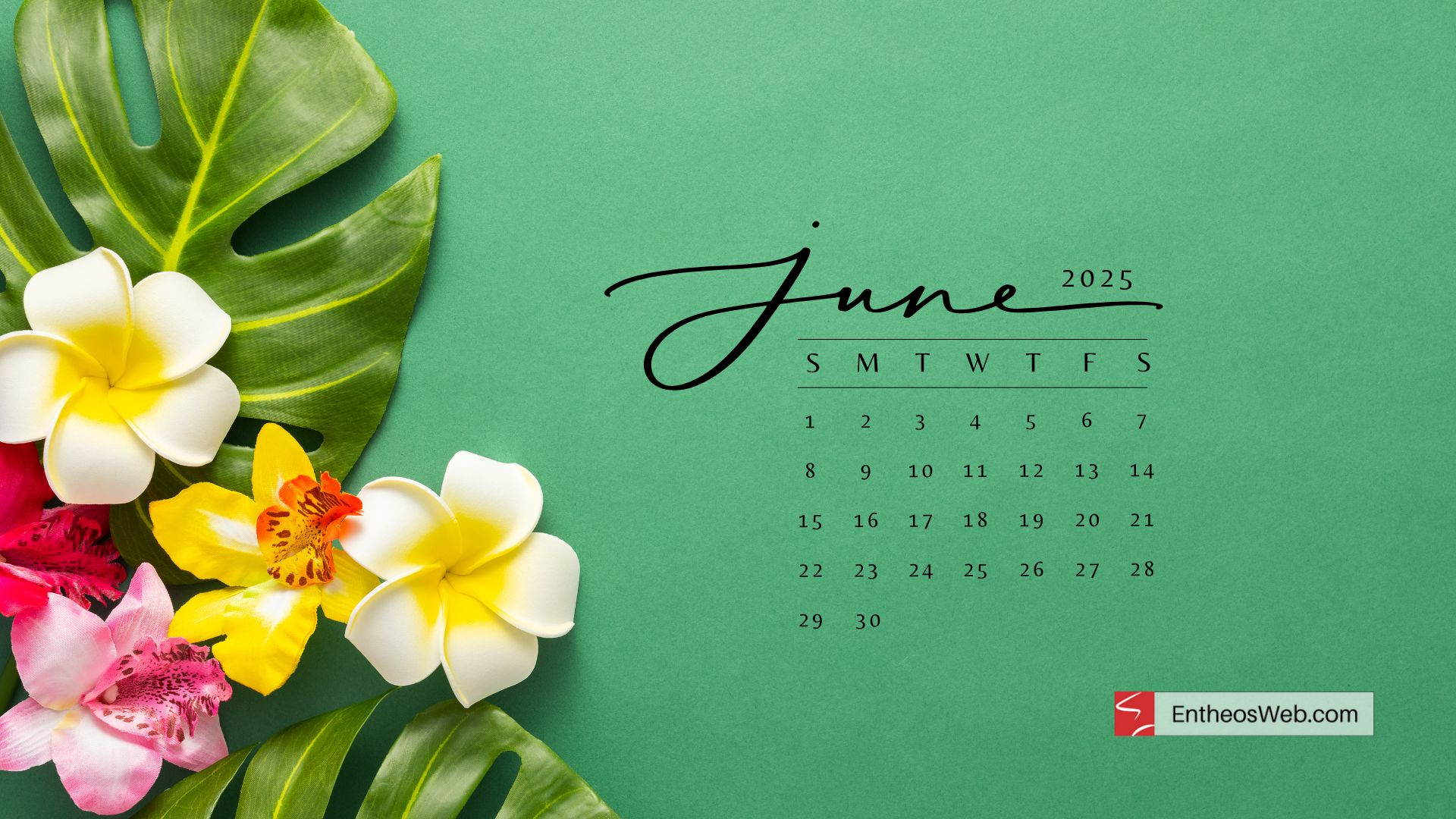 June 2025 Desktop Wallpaper Calendars | Entheosweb - June 2025 Desktop Calendar Wallpaper