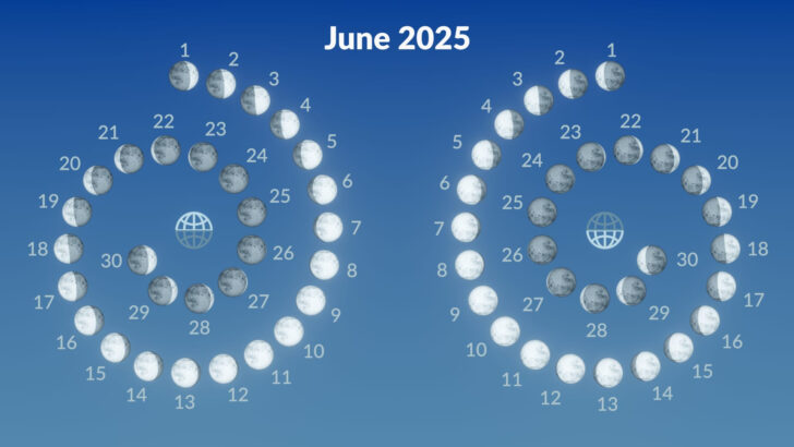 Full Moon Calendar For June 2025