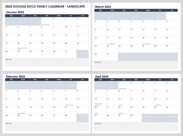 Printable Calendar 2025 Google