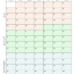 2025 3-Month Quarterly Calendar Printables – Free – Hey, Donna! – Printable Calendar 2025 3 Months Per Page