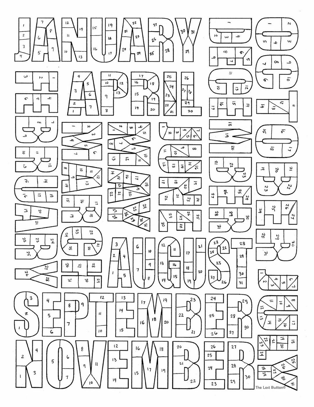 2025 - 365 Coloring Habit Tracker, Pdf, Daily Fitness Workout - 2025 Workout Calendar Printable Free
