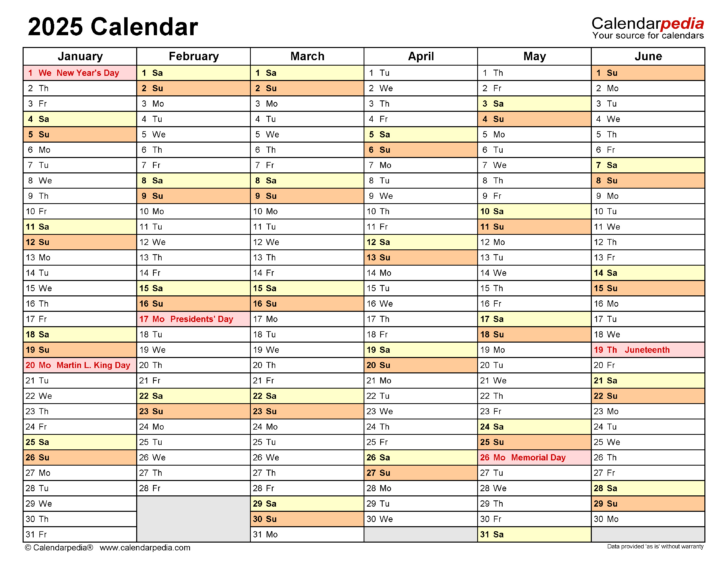 Printable Calendar 2025 Philippines Excel