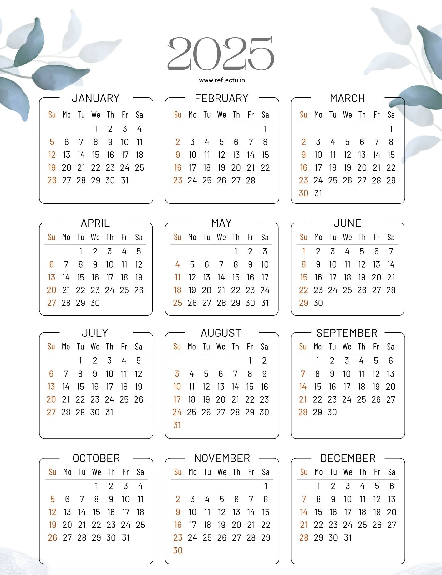 2025 Calendar With Holidays And Festivals Pdf | Reflectu - Printable Calendar 2025 Haryana Govt with Holidays