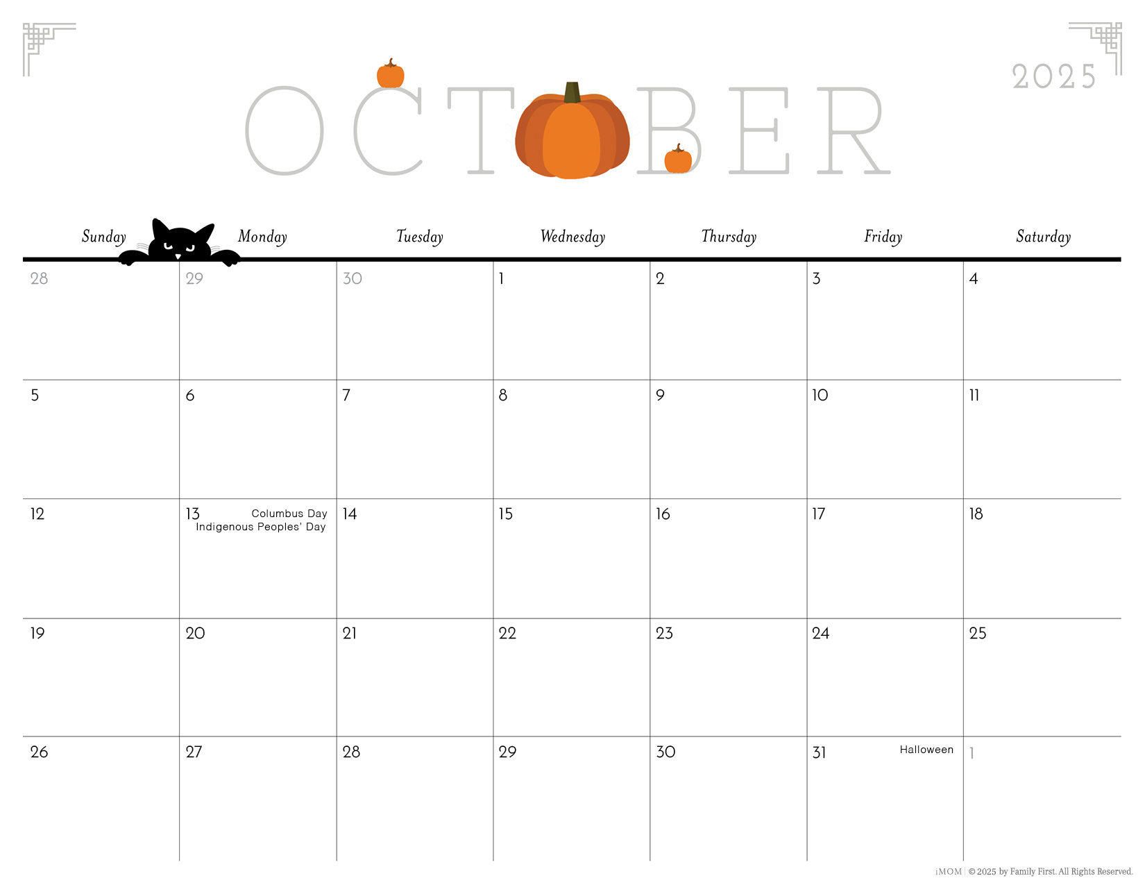 2025 Cute Printable Calendars For Moms - Imom - Free Printable Calendar 2025 Pretty