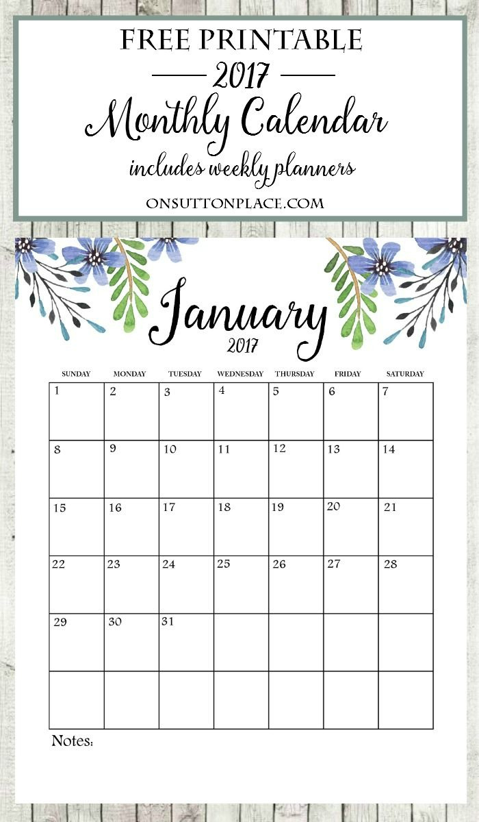 2025 Free Printable Calendar With Planner Pages - Free Printable Calendar 2025 Pinterest