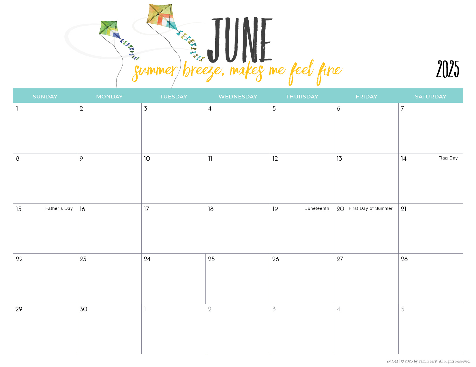 2025 Printable Calendars For Moms - Imom - Imom Printable Calendar 2025