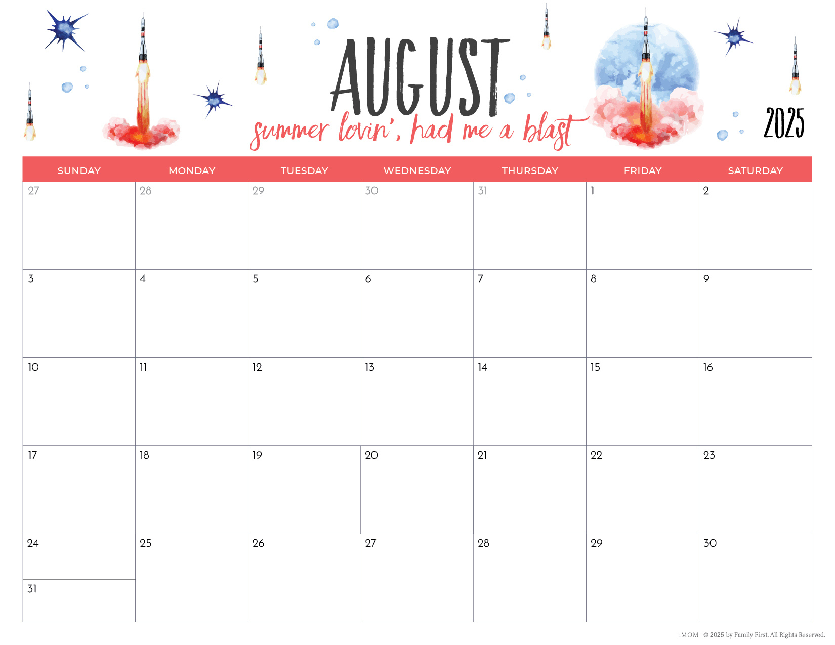 2025 Printable Calendars2025 Printable Calendars For Moms - Imom - Printable Calendar 2025 Imom