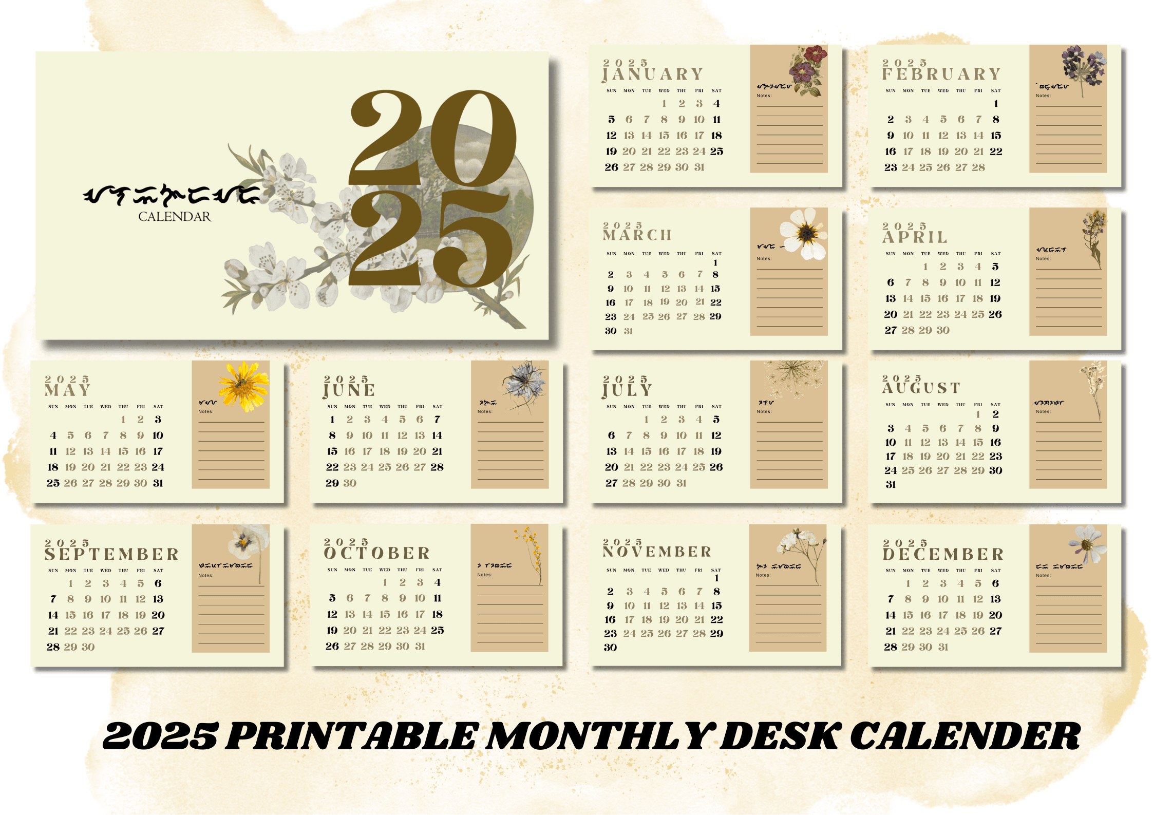 2025 Printable Monthly Desk Calendarvillaangel - Raket.ph - Printable Calendar 2025 Table