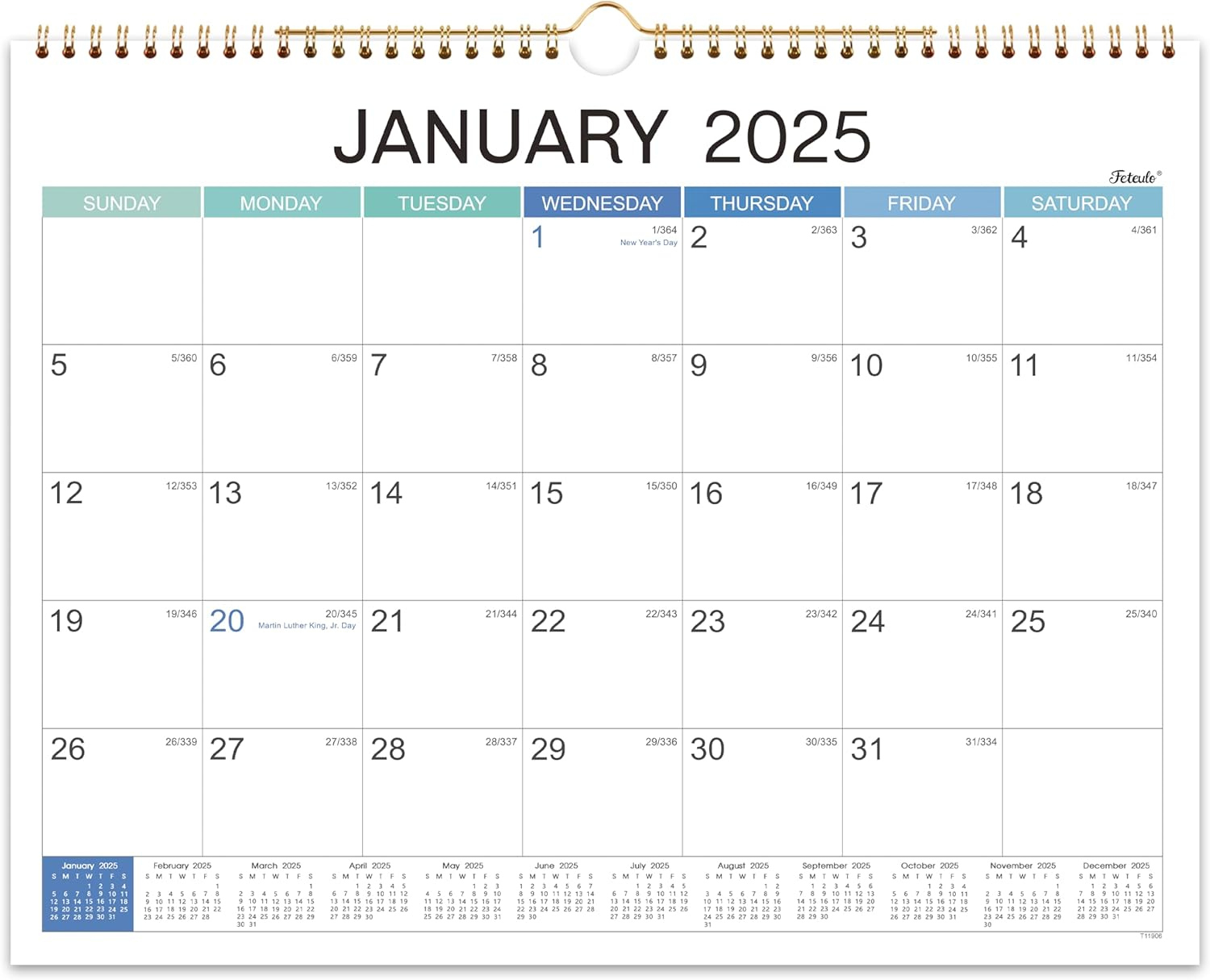 2025 Wall Calendar - Jan 2025 - Dec 2025, 12 Monthly Jamaica | Ubuy - Printable Calendar 2025 Jamaica
