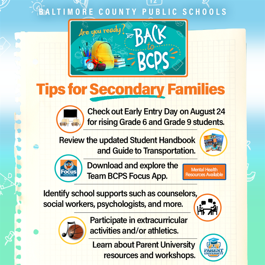 Back2Bcps - Baltimore County Public Schools - BCPS Calendar 2025-2026 Printable Download