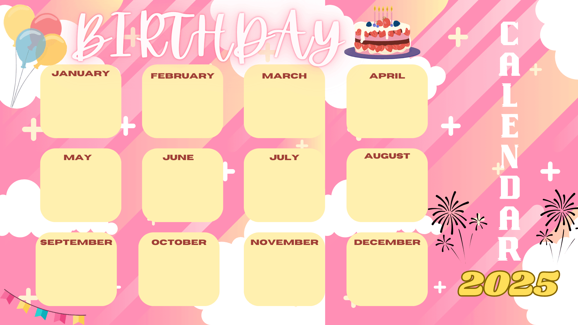 Birthday Calendar 2025Jasminpizon4 - Raket.ph - Birthday Calendar 2025 Printable