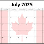 Collection Of July 2025 Photo Calendars With Image Filters. – July Calendar 2025 Printable Wiki