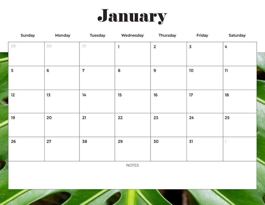 Free 2025 Calendars — 80 Beautiful &amp;amp; Printable Options For You! - Free Printable 2025 Calendar Monday Start