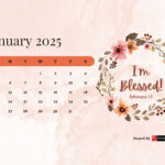 Free 2025 Christian Calendar Printable With Bible Verses | Entheosweb – July 2025 Calender Printable With Scripture