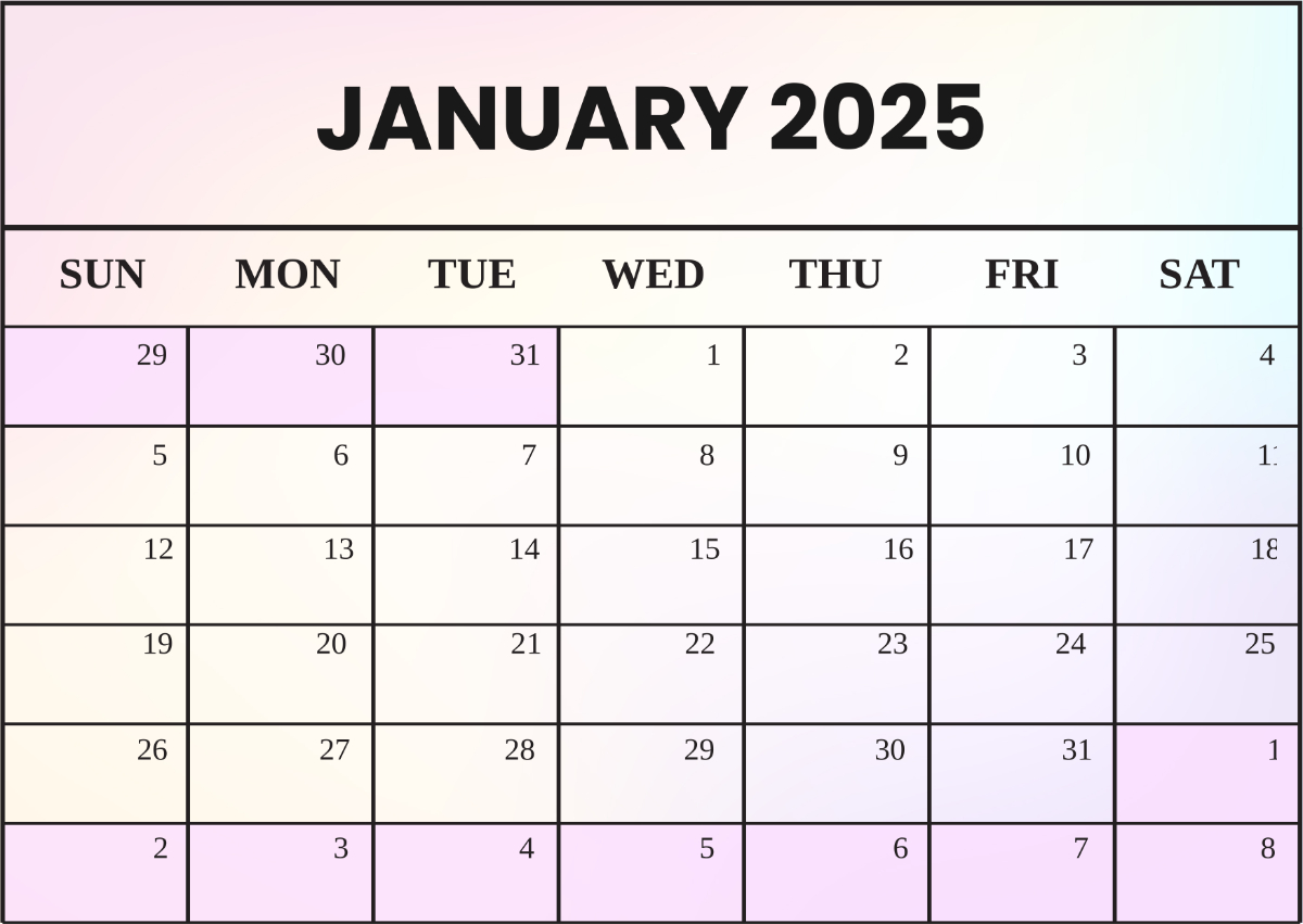 Free 2025 Desk Calendar Template To Edit Online - Printable Calendar 2025 Table