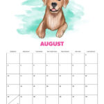 Free Printable 2025 Cute Dog Calendar – The Cottage Market – Printable Dog Calendar 2025
