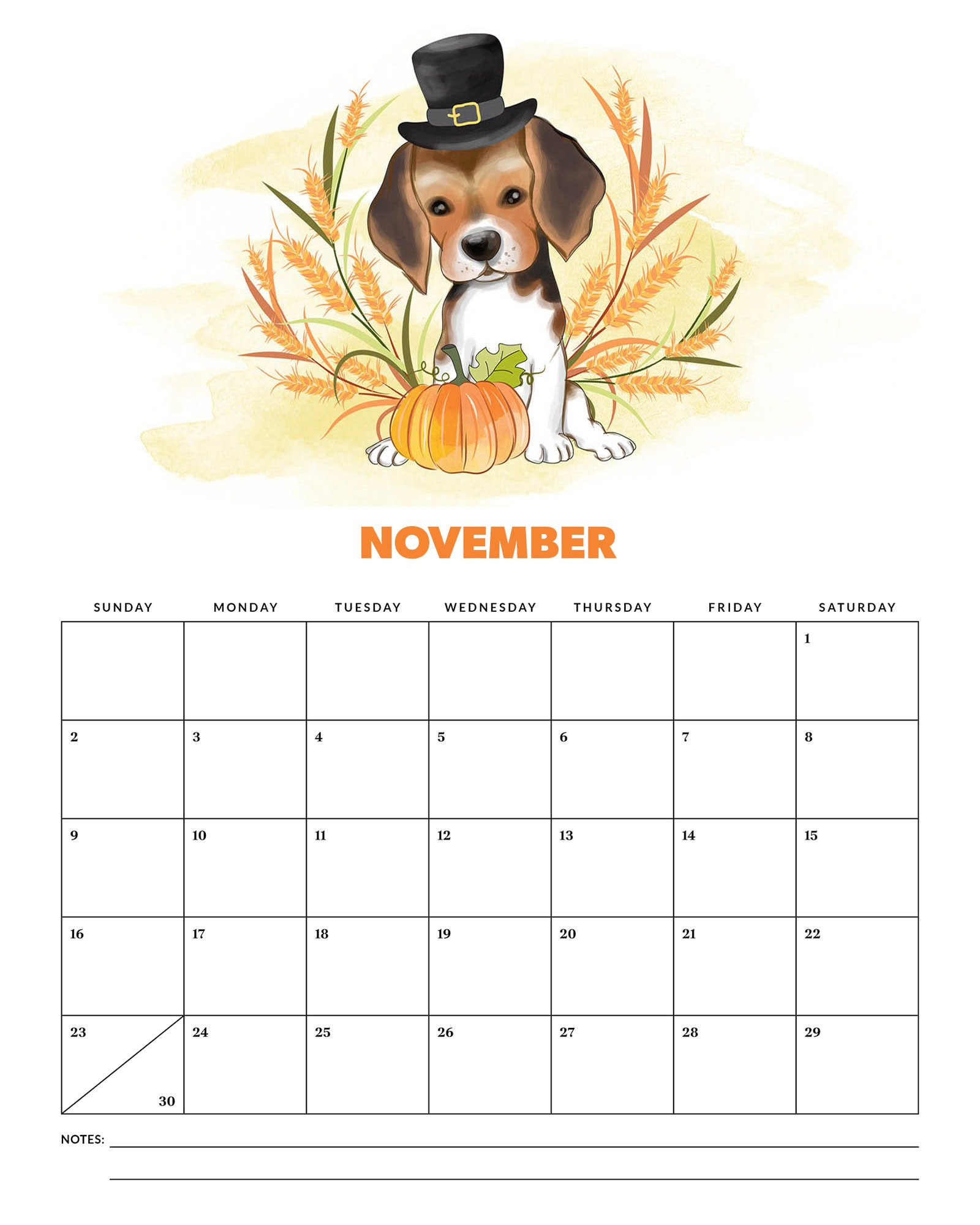 Free Printable 2025 Cute Dog Calendar - The Cottage Market - Printable Dog Calendar 2025