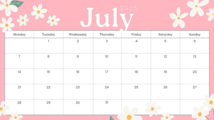 July July July 2025 Calendar