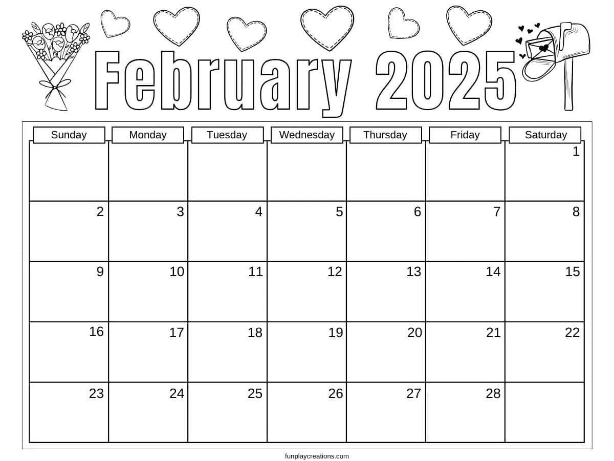 Free Printable Monthly Calendars (2025) - Printable Calendar 2025 For Students
