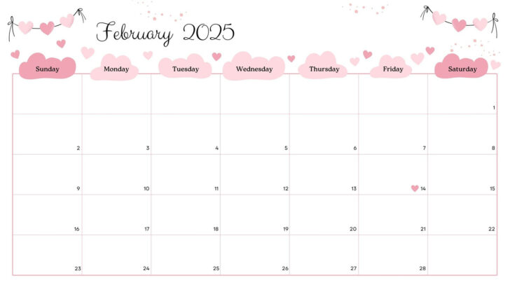 Free Printable Calendar 2025 Customizable