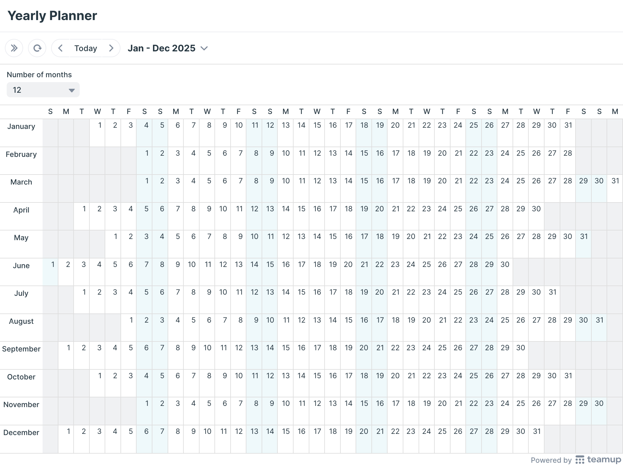 Free Yearly Calendar Templates - Printable Calendar 2025 Win