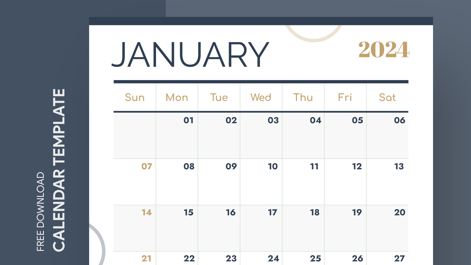 January 2025 Calendar Free Google Docs Template - Gdoc.io - Printable Calendar 2025 Google Docs