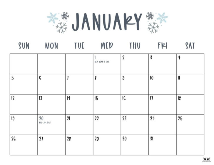 Free Printable Calendar 2025 Images