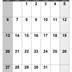 July 2025 Calendar | Free Printable Pdf, Xls And Png – July 2025 Calendar Vertical