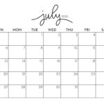 July 2025 Calendars – 107 Free Printables | Printabulls – National Calendar July 2025