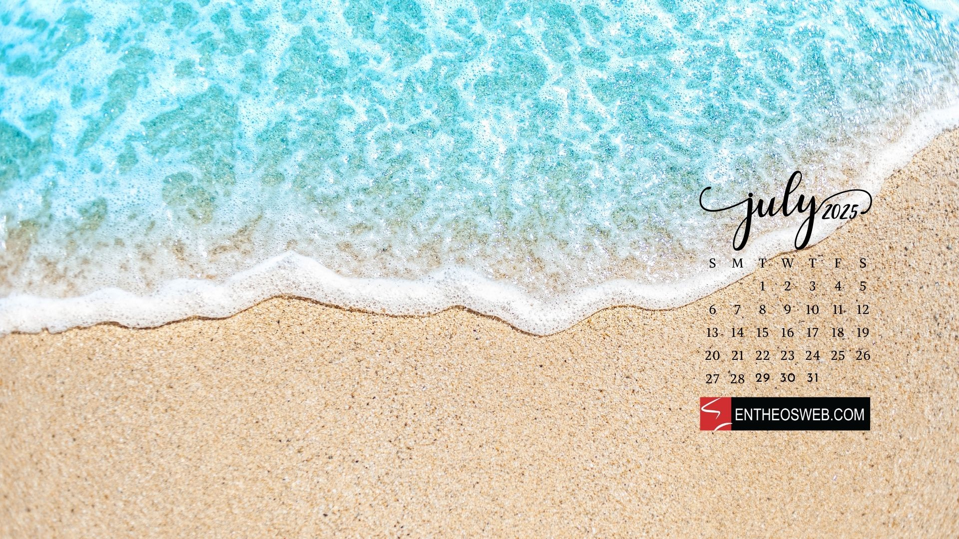 July 2025 Desktop Wallpapers &amp;amp; Screensavers | Entheosweb - July 2025 Calendar Desktop Wallpaper