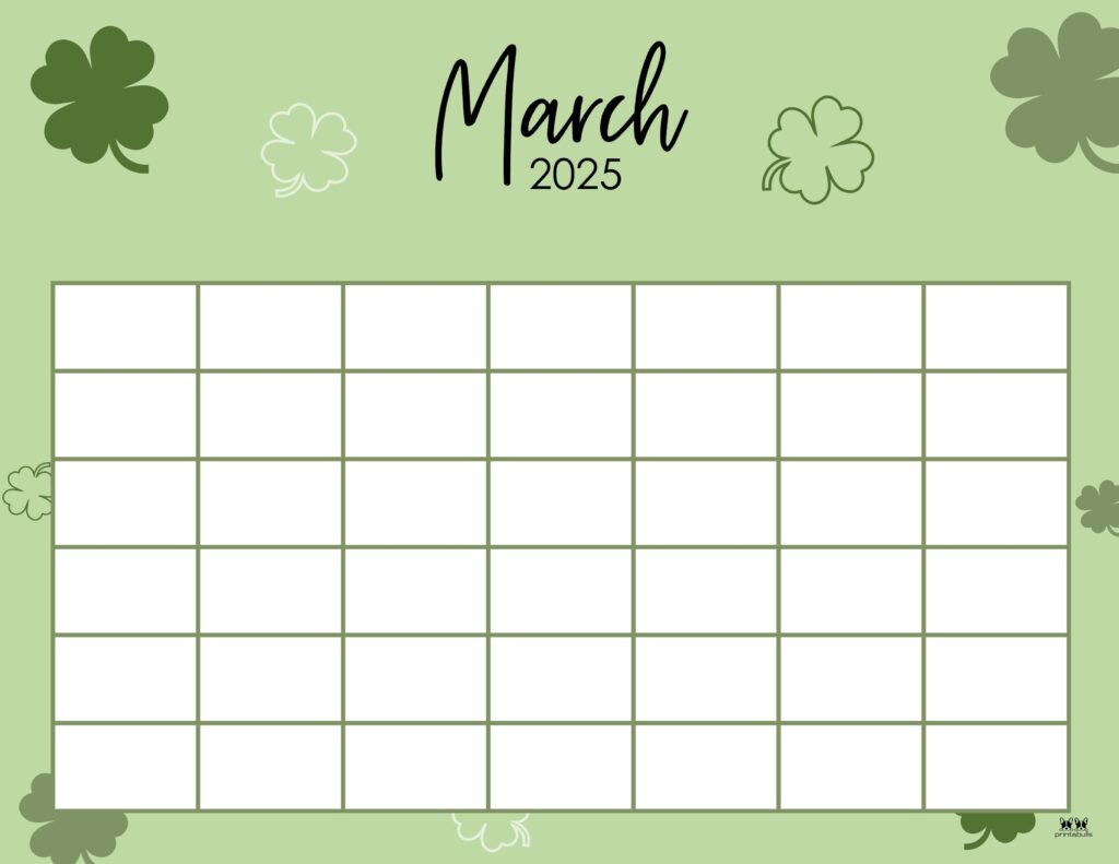 March 2025 Calendars - 107 Free Printables | Printabulls - March Printable Calendar 2025 Free