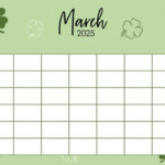 March 2025 Calendars – 107 Free Printables | Printabulls – Printable Calendar 2025 For March