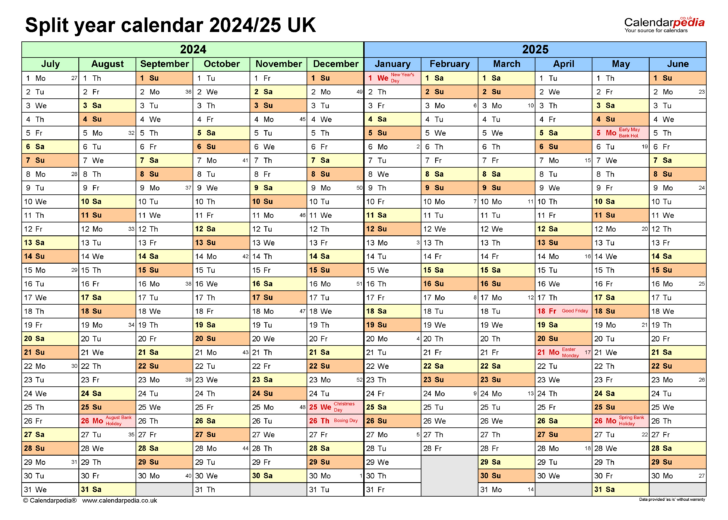 Printable Calendar For December 2024 and July 2025