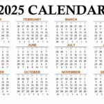 Year 2025 Calendar Templates | 123Calendars – 2025 Calendar Printable Whole Year