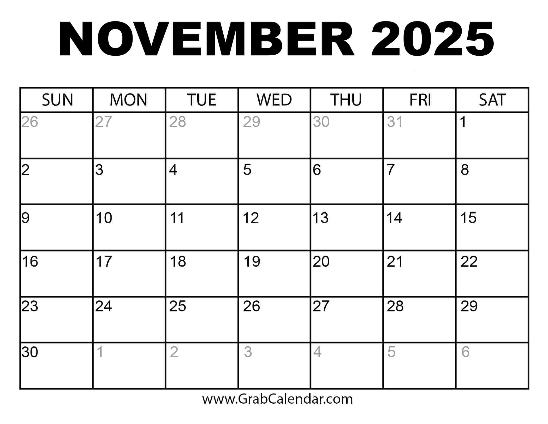 2025 Calendar - Grab Calendar - Grab Calendar August 2025