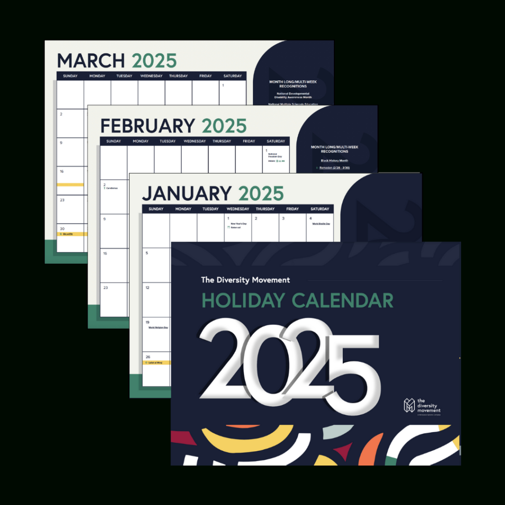 2025 Diversity Holidays Calendar - The Diversity Movement - August Diversity Calendar 2025