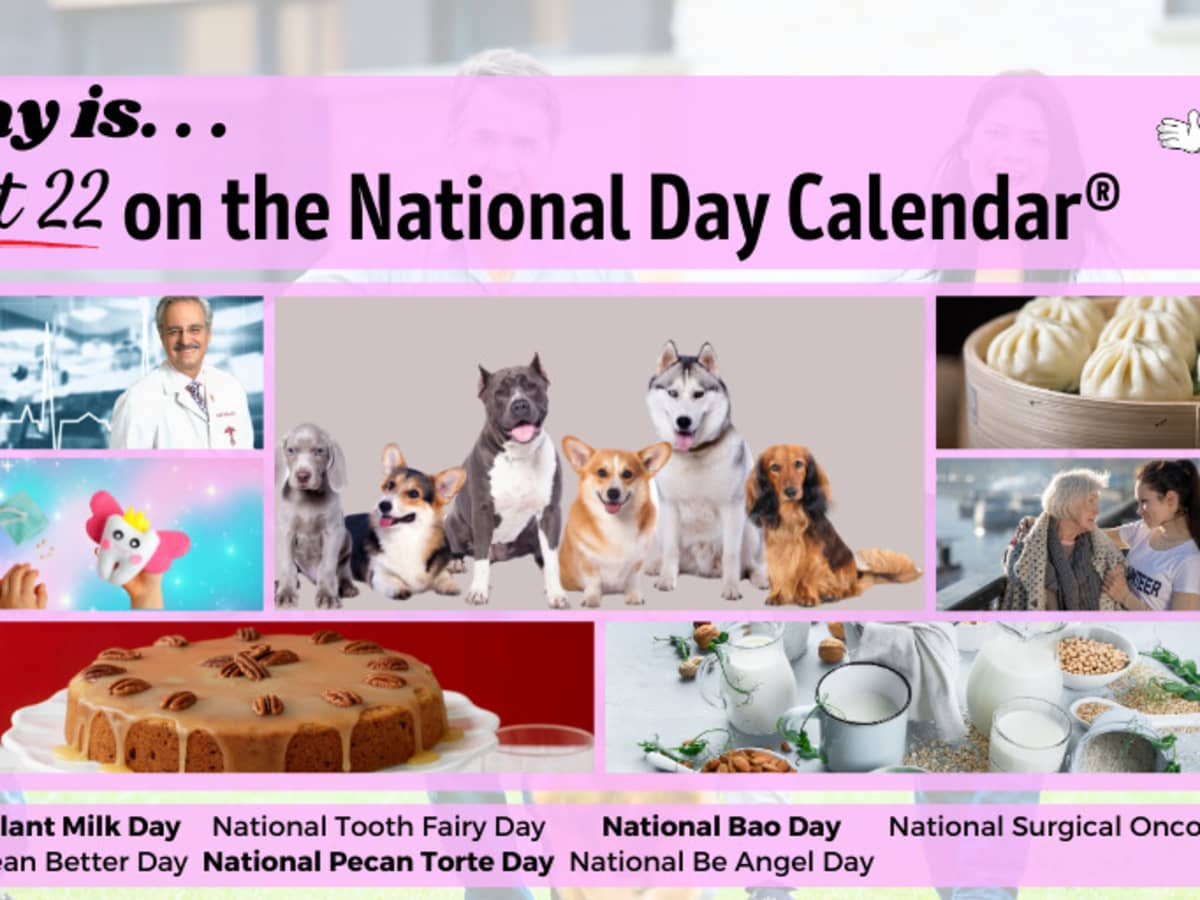 August 22, 2023 | National Be An Angel Day | Never Bean Better Day - National Day Calendar August