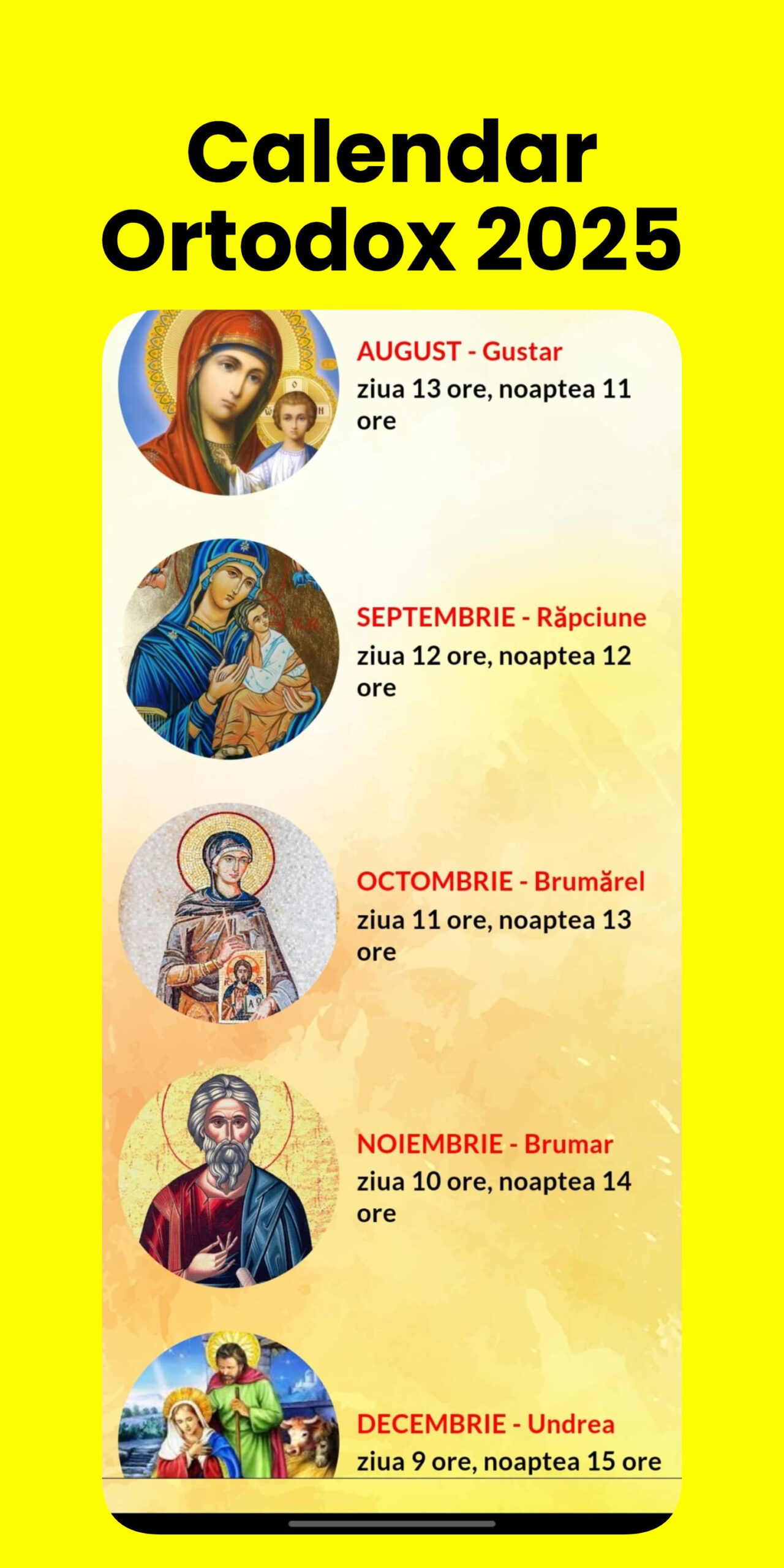 Calendar Ortodox 2025 Apk For Android Download - Calendar Ortodox August 2025