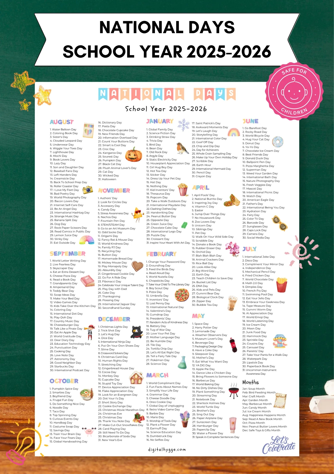 🗓️ National Days | Digitalhygge - National Day Calendar August 2025