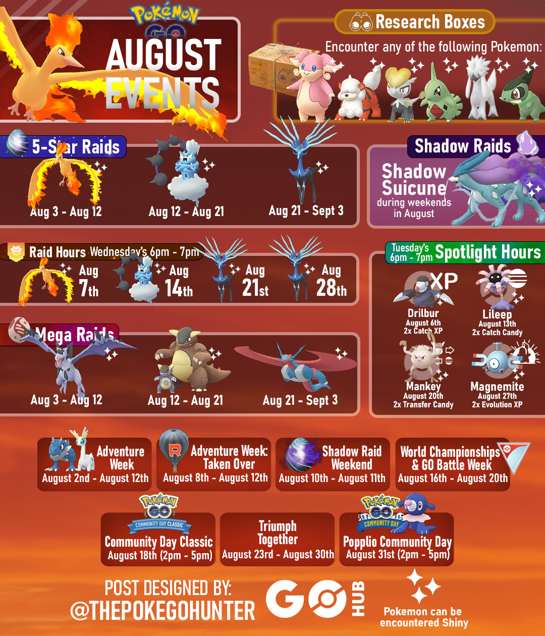 Pokémon Go August 2024 Events Guide | Pokémon Go Hub - August 2025 Calendar Pokemon Go